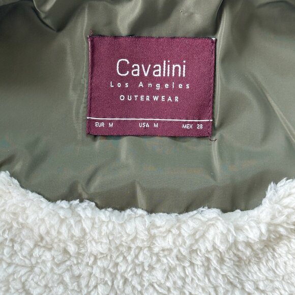 Quilted olive color outerwear vest with mandarin collar - Picture 4 of 5